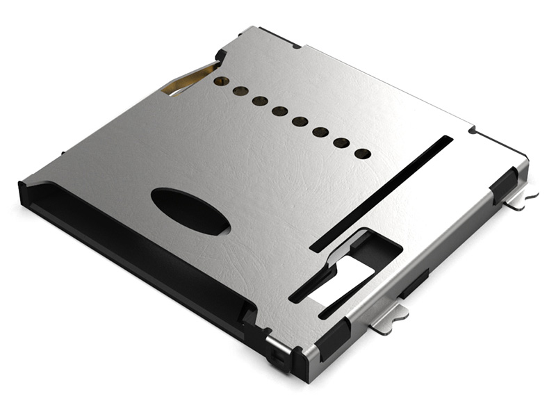 MEM2075 - MicroSD Push push Memory Card Connector